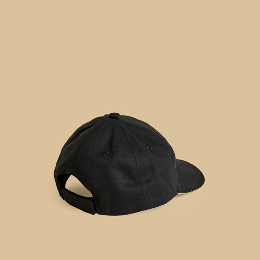 Batman Print Cap with Hook and Loop Closure