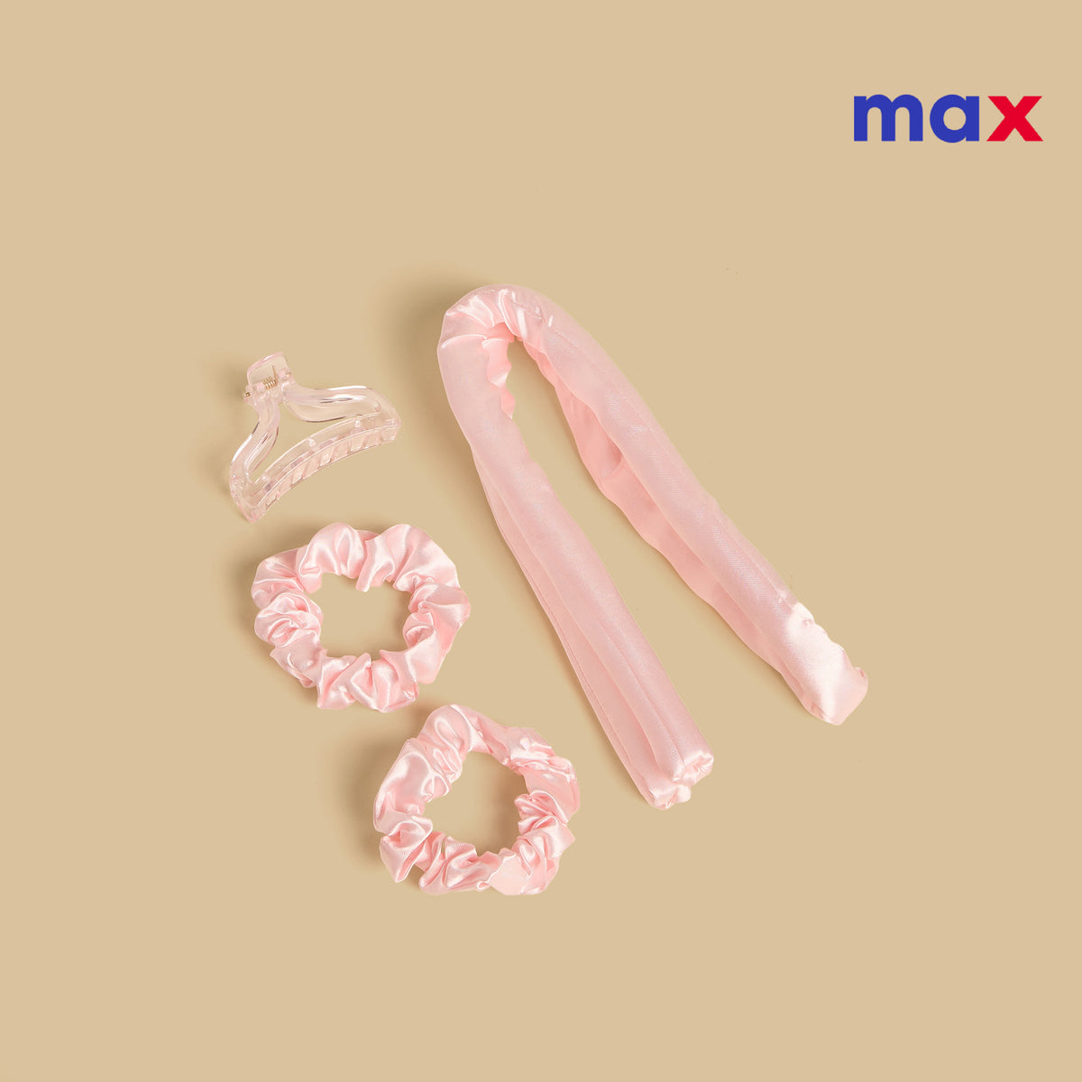 Plain 4-Piece Hair Roller Set