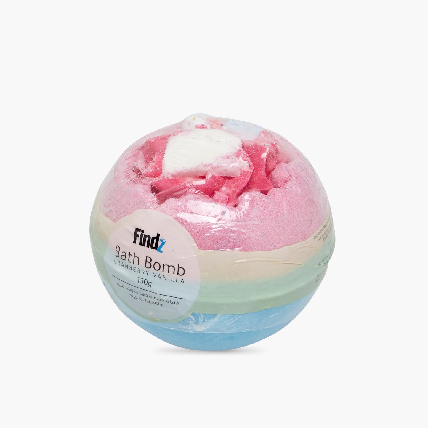 Findz Cranberry Vanilla Bath Bomb - 150 gms