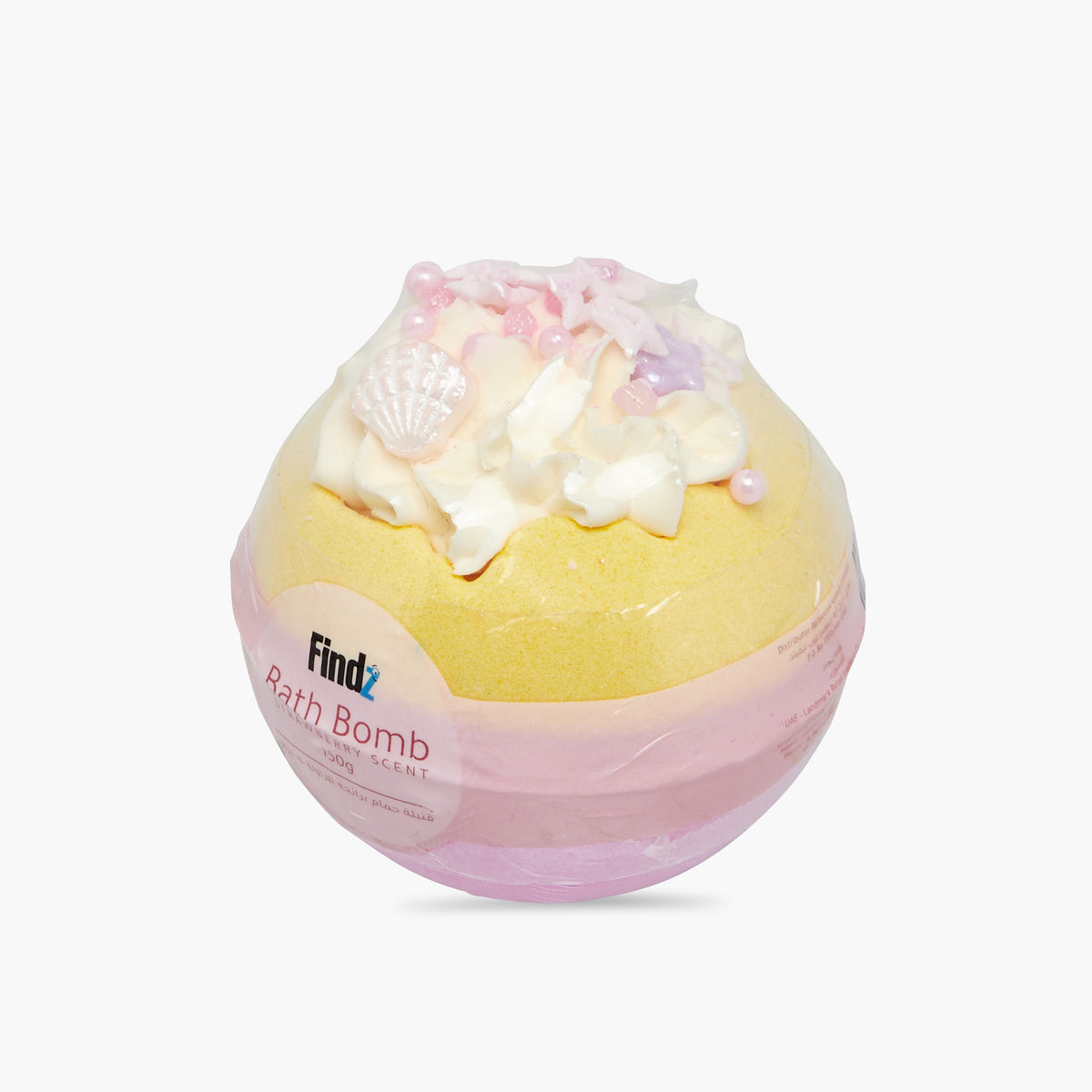 Findz Strawberry Bath Bomb - 150 gms