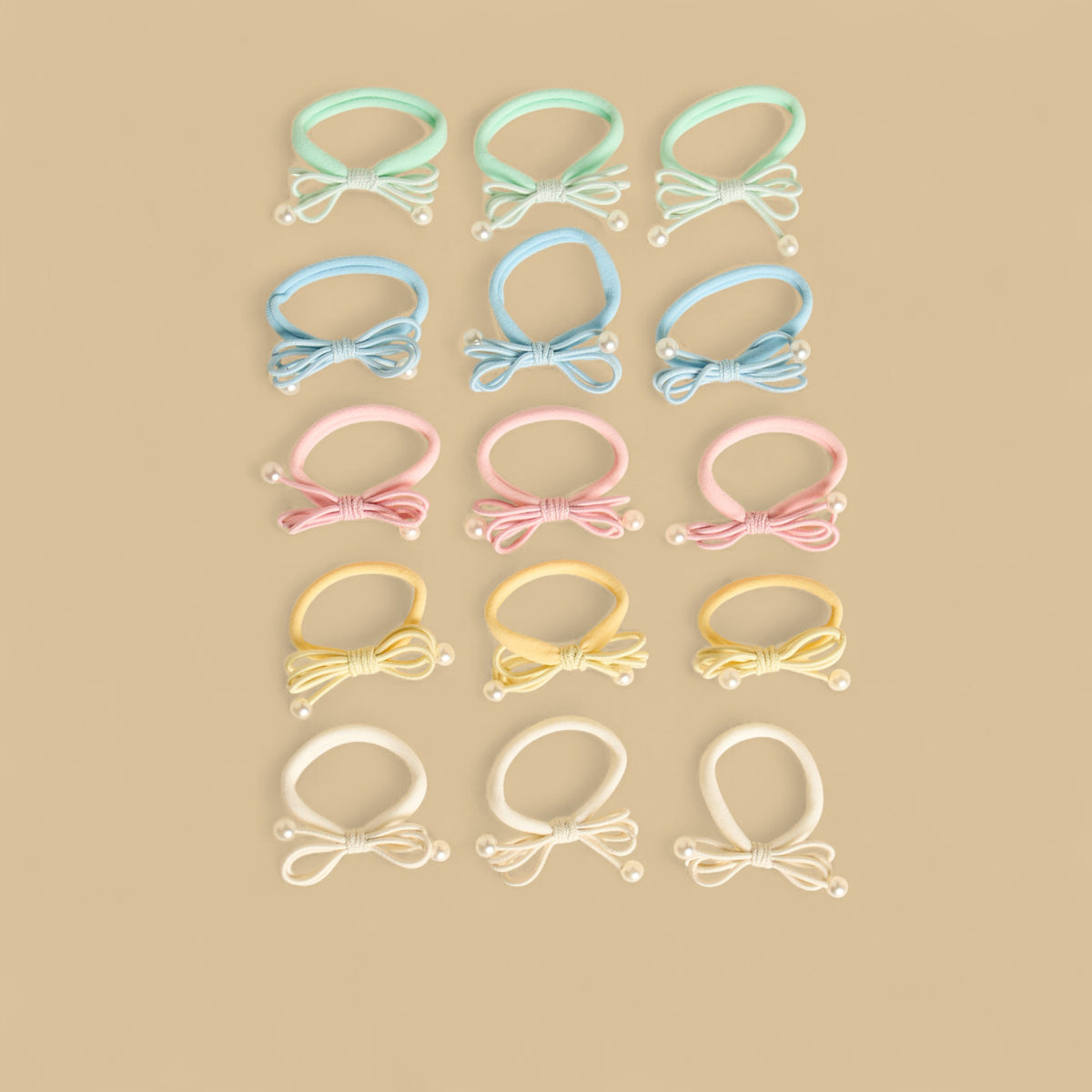 Pack of 15 - Bow Detail Hair Tie