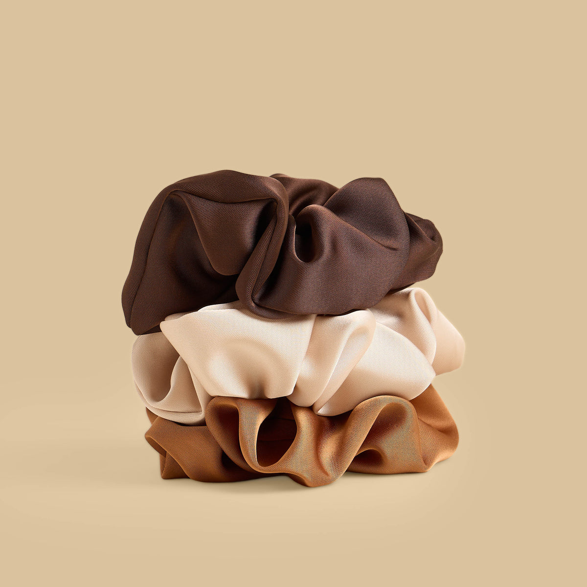 Pack of 3 - Plain Hair Scrunchie