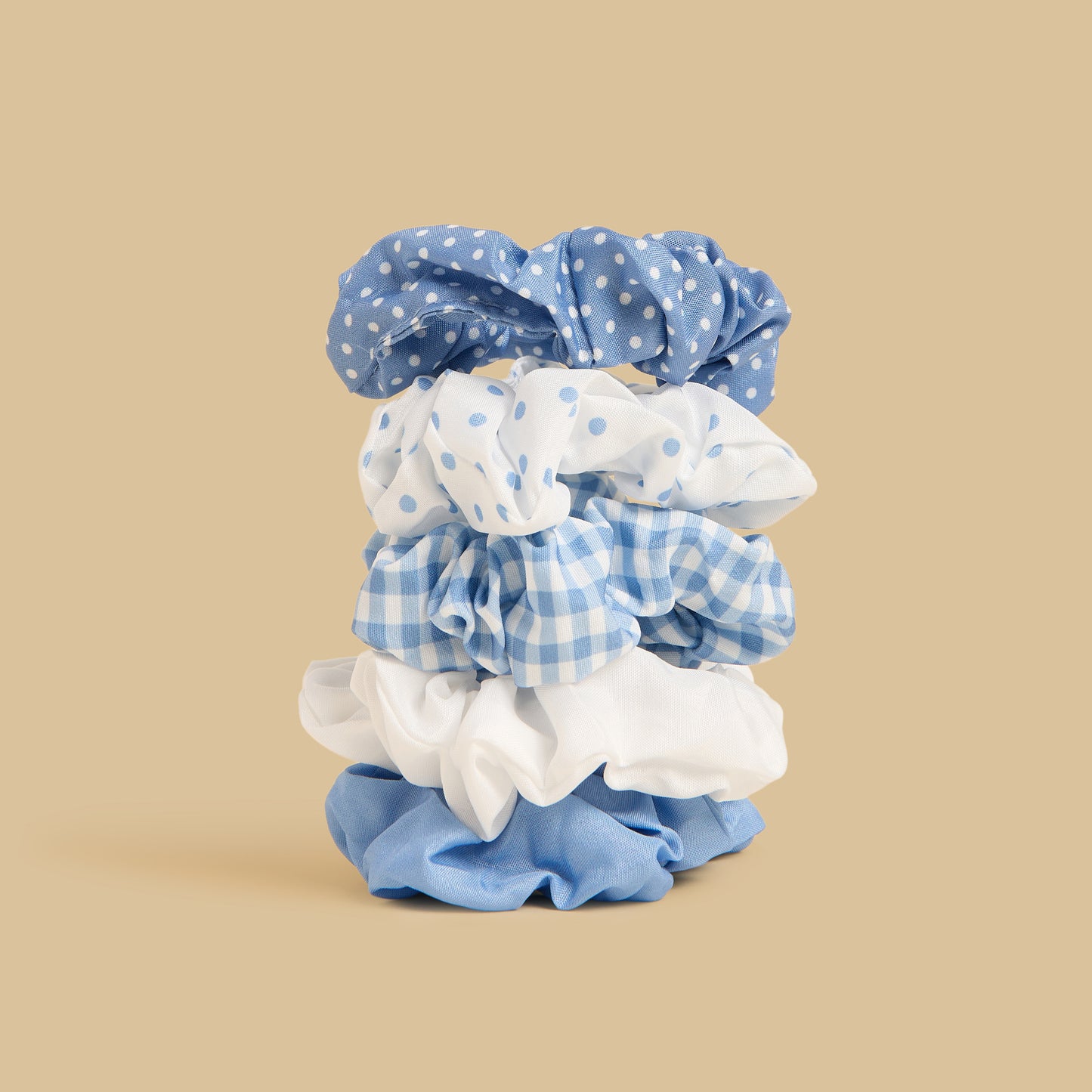Pack of 5 - Assorted Scrunchie