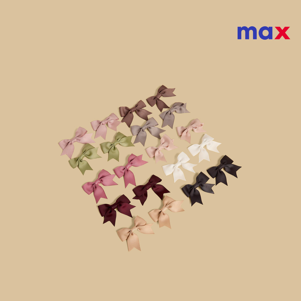 Pack of 20 - Bow Design Hair Clip