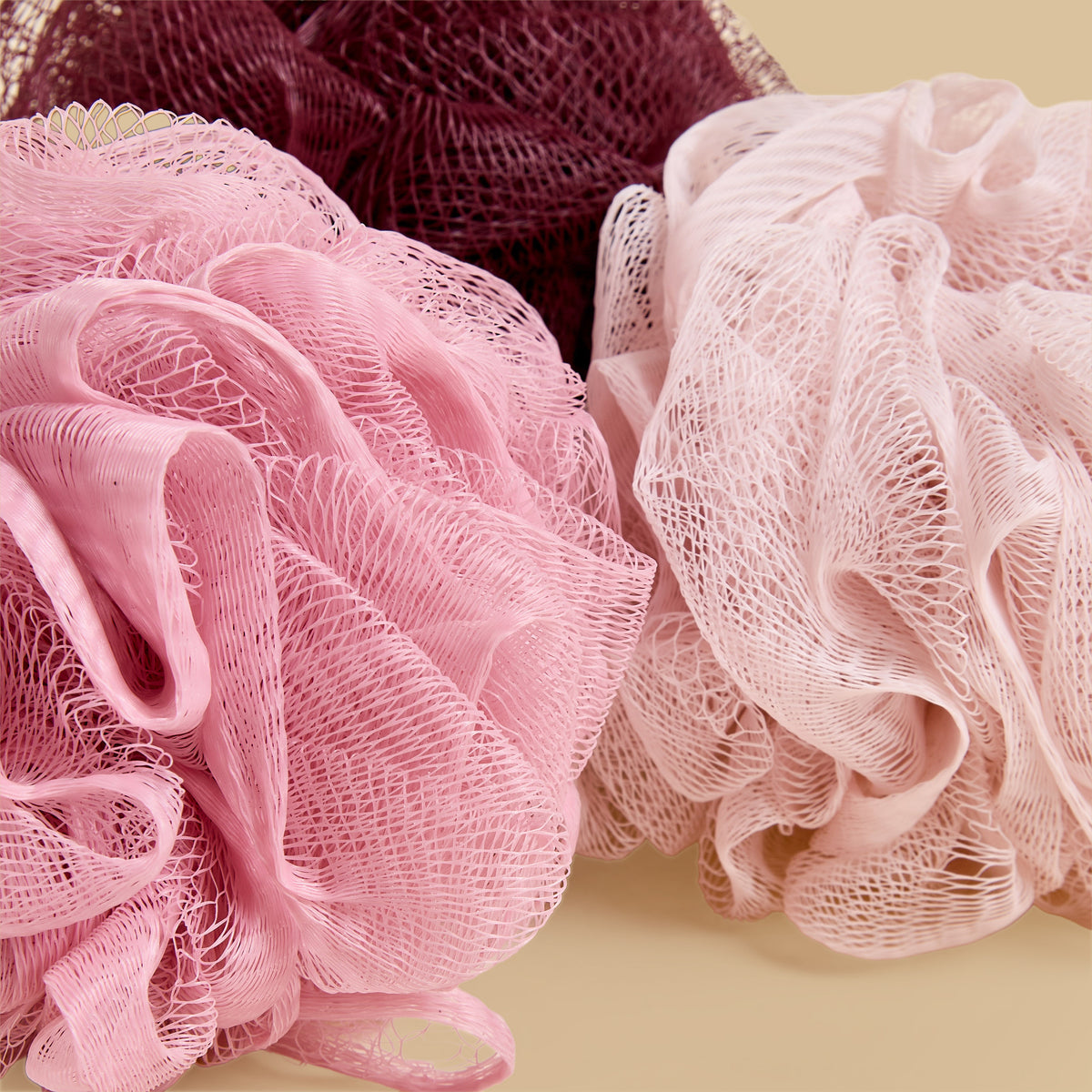 Pack of 3 - Textured Bath Sponge