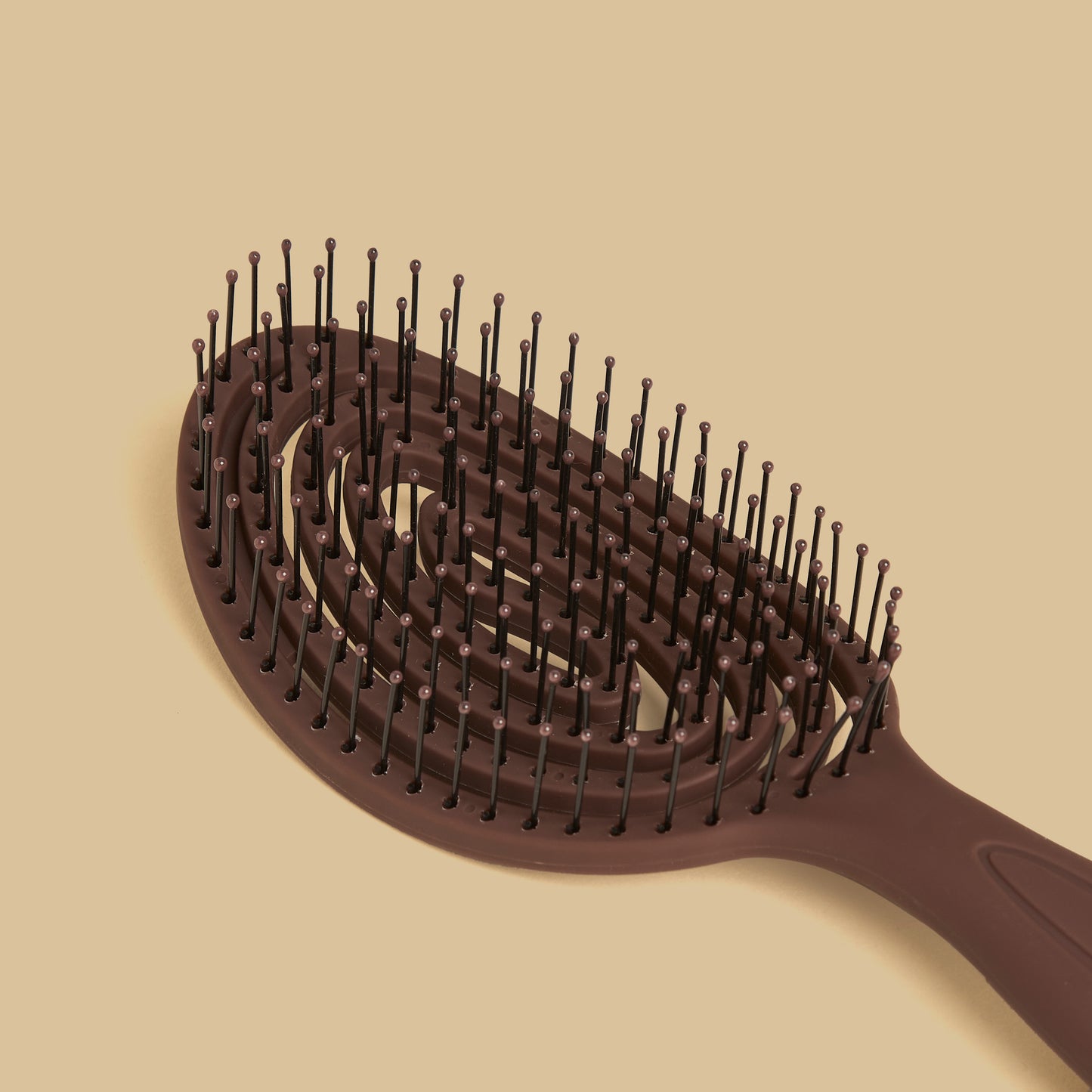 Paddle Hairbrush - Brown