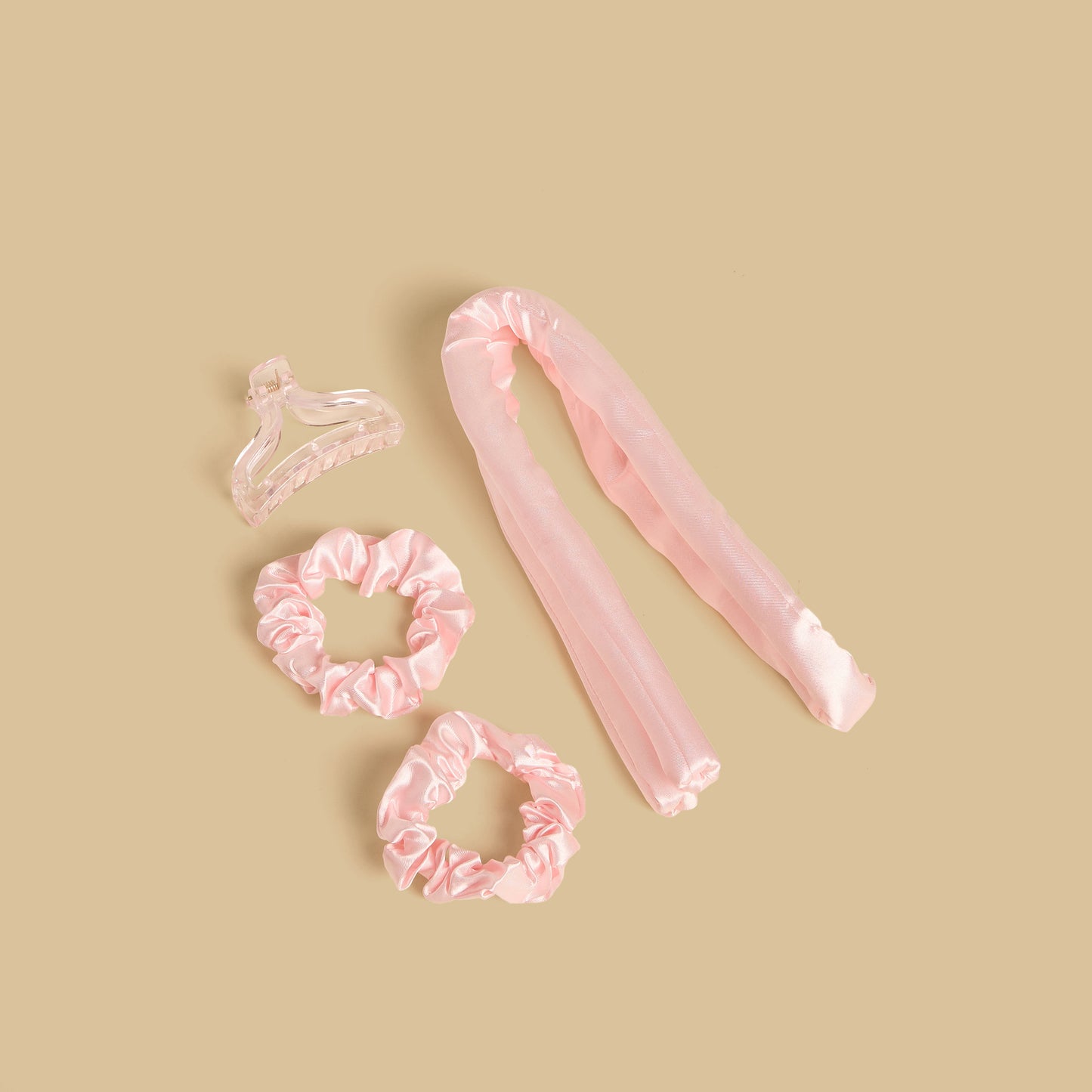 Plain 4-Piece Hair Roller Set