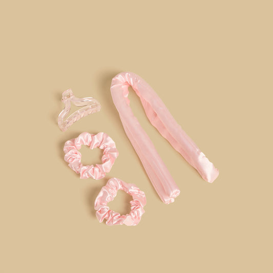 Plain 4-Piece Hair Roller Set