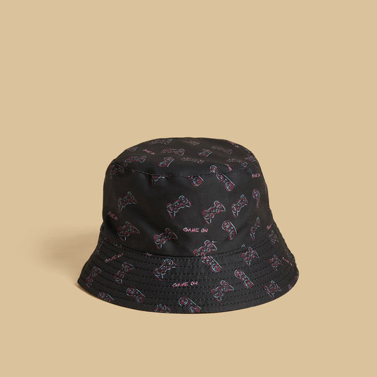 Game Print Cap and Sunglasses Set