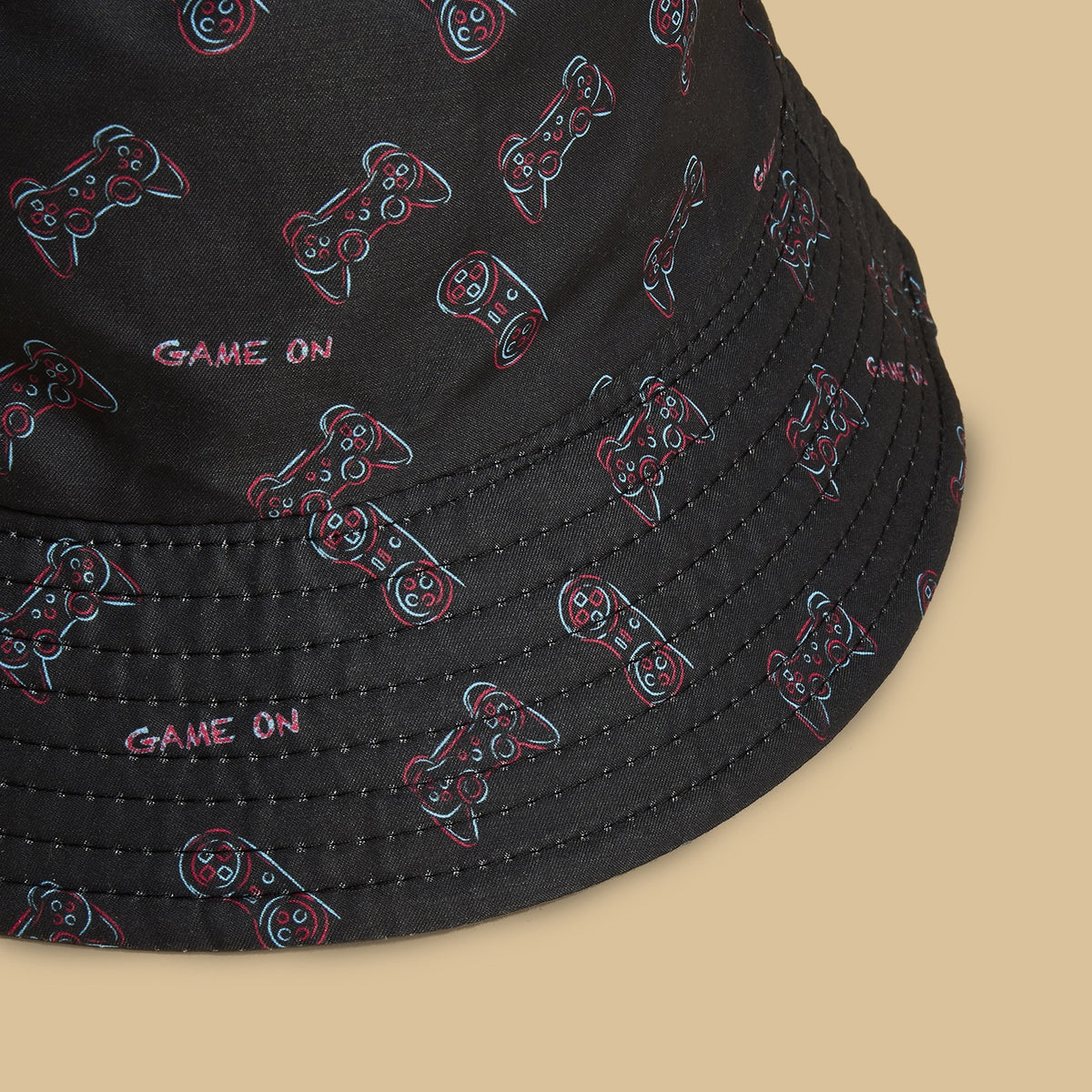 Game Print Cap and Sunglasses Set