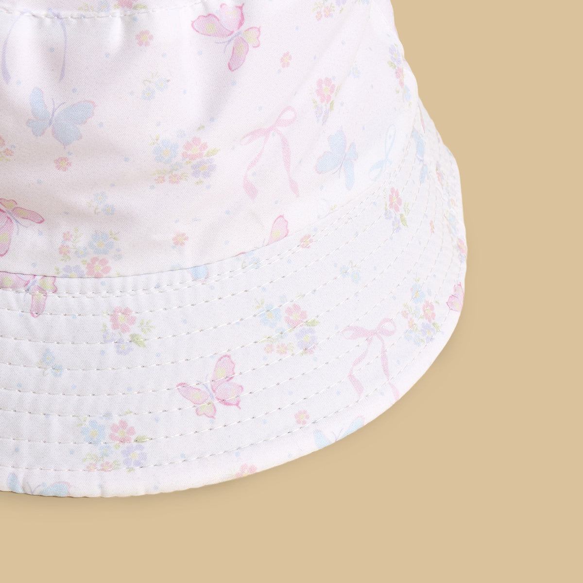 Butterfly Print Cap and Sunglasses Set