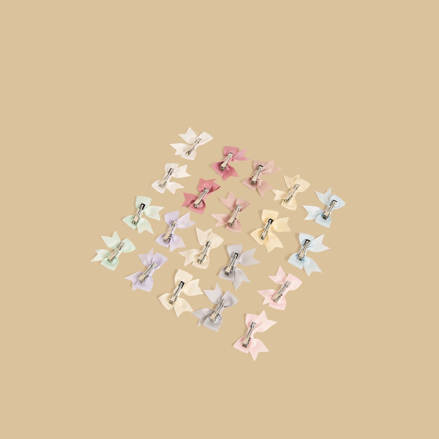 Pack of 20 - Bow Shaped Hair Clip