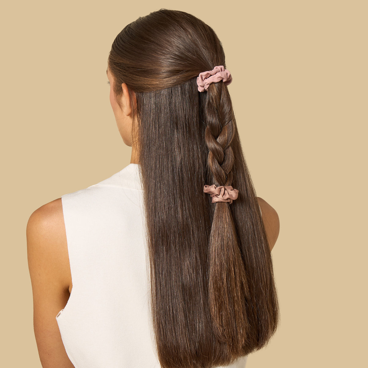 Pack of 6 - Plain Scrunchie