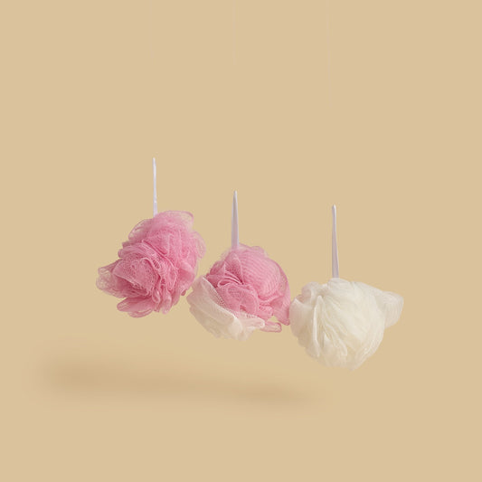 Pack of 3 - Mesh Bath Sponge