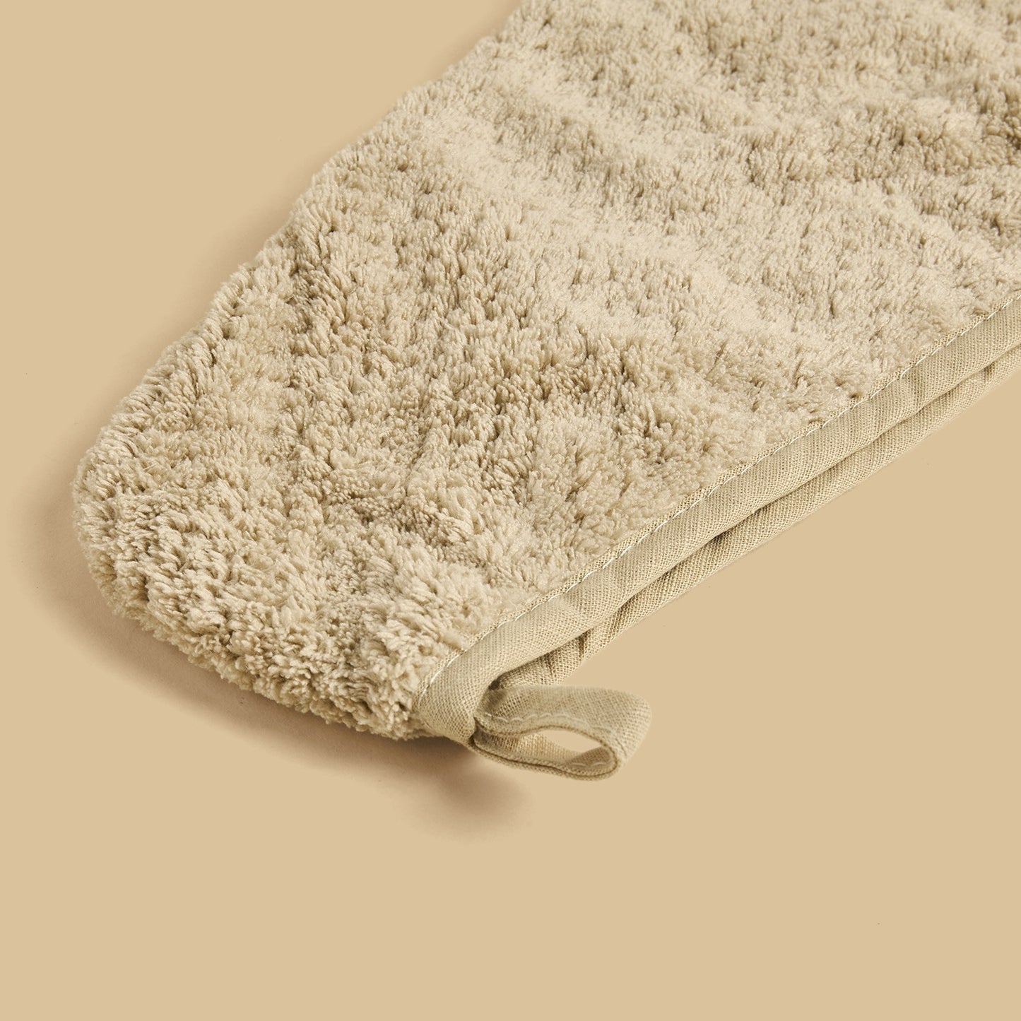 Textured Head Towel - Brown