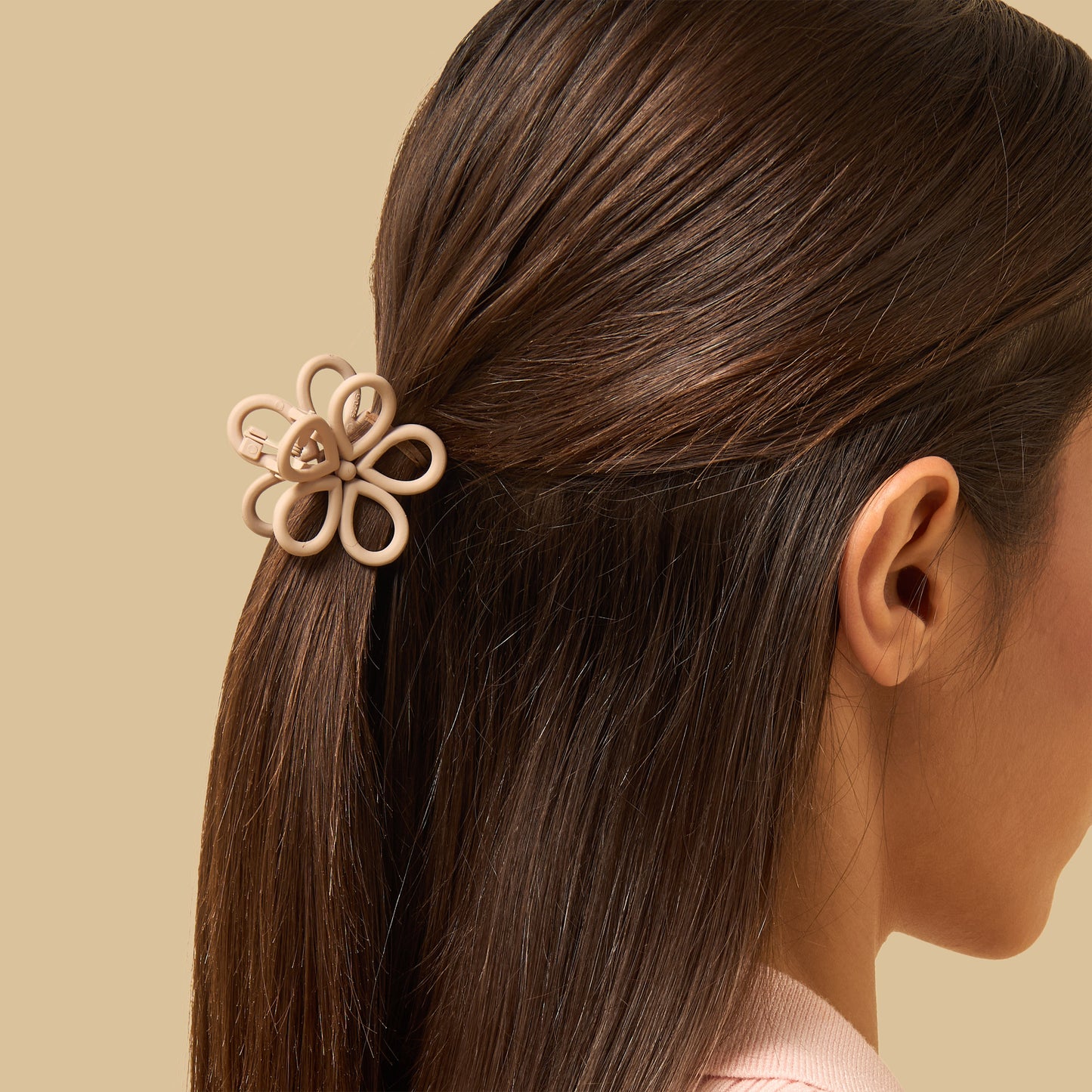 Pack of 6 - Floral Hair Clamp