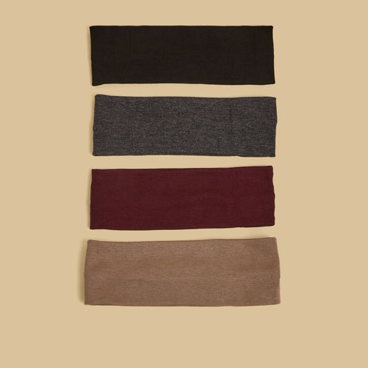Pack of 4 - Plain Headband