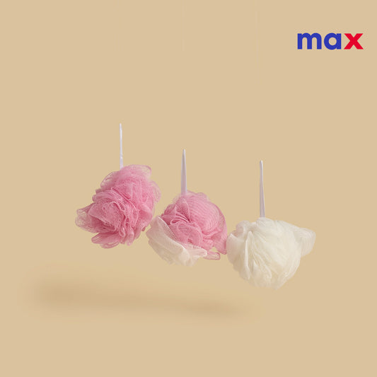 Pack of 3 - Mesh Bath Sponge
